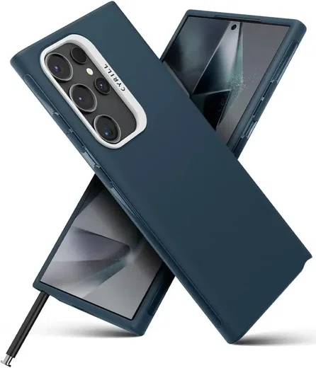 Spigen Cyrill Ultra Color Samsung Galaxy S24 Ultra Hoesje Blauw afbeelding 1