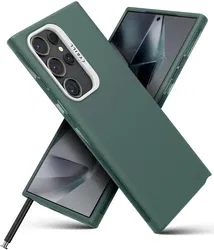 Spigen Cyrill Ultra Color Samsung Galaxy S24 Ultra Hoesje Groen afbeelding