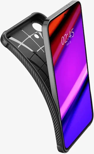 Spigen Rugged Armor Samsung Galaxy S24 Plus Hoesje Back Cover Zwart afbeelding 5