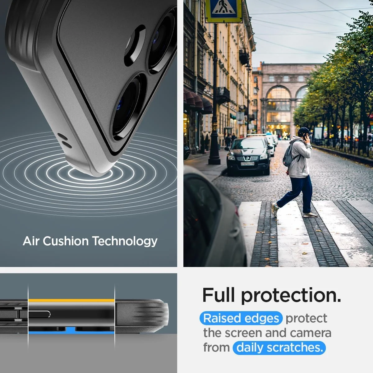 Spigen Rugged Armor Samsung Galaxy S24 Plus Hoesje Back Cover Zwart afbeelding 13