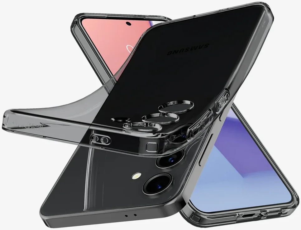 Spigen Liquid Crystal Samsung S24 Plus Hoesje Back Cover Zwart afbeelding 4