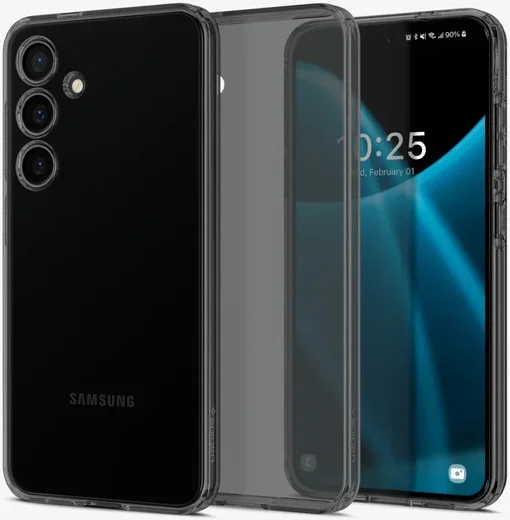 Spigen Liquid Crystal Samsung S24 Plus Hoesje Back Cover Zwart afbeelding 5