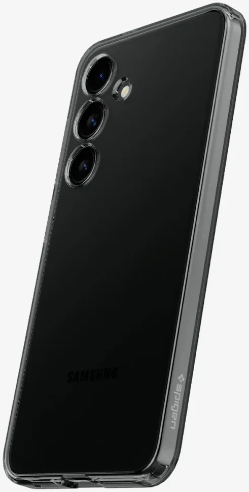 Spigen Liquid Crystal Samsung S24 Plus Hoesje Back Cover Zwart afbeelding 6