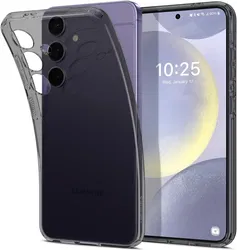 Spigen Liquid Crystal Samsung S24 Plus Hoesje Back Cover Zwart afbeelding