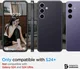 Spigen Liquid Crystal Samsung S24 Plus Hoesje Back Cover Zwart afbeelding 11