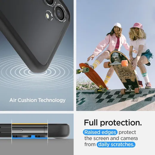 Spigen Ultra Hybrid Samsung S24 Plus Hoesje Back Cover Matte Zwart afbeelding 3