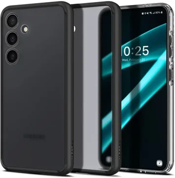 Spigen Ultra Hybrid Samsung S24 Plus Hoesje Back Cover Frosted Zwart