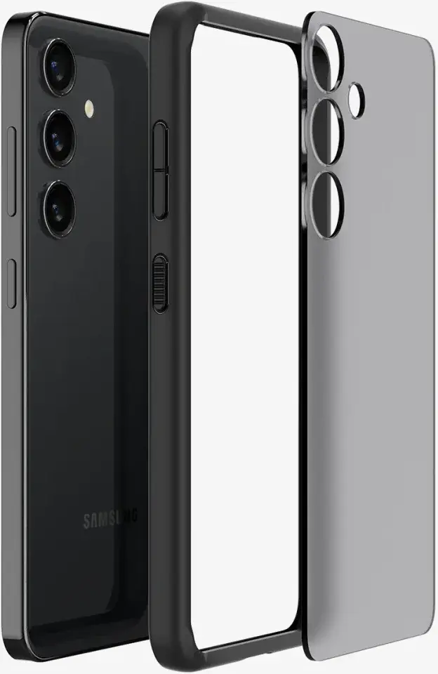Spigen Ultra Hybrid Samsung S24 Plus Hoesje Back Cover Frosted Zwart afbeelding 5