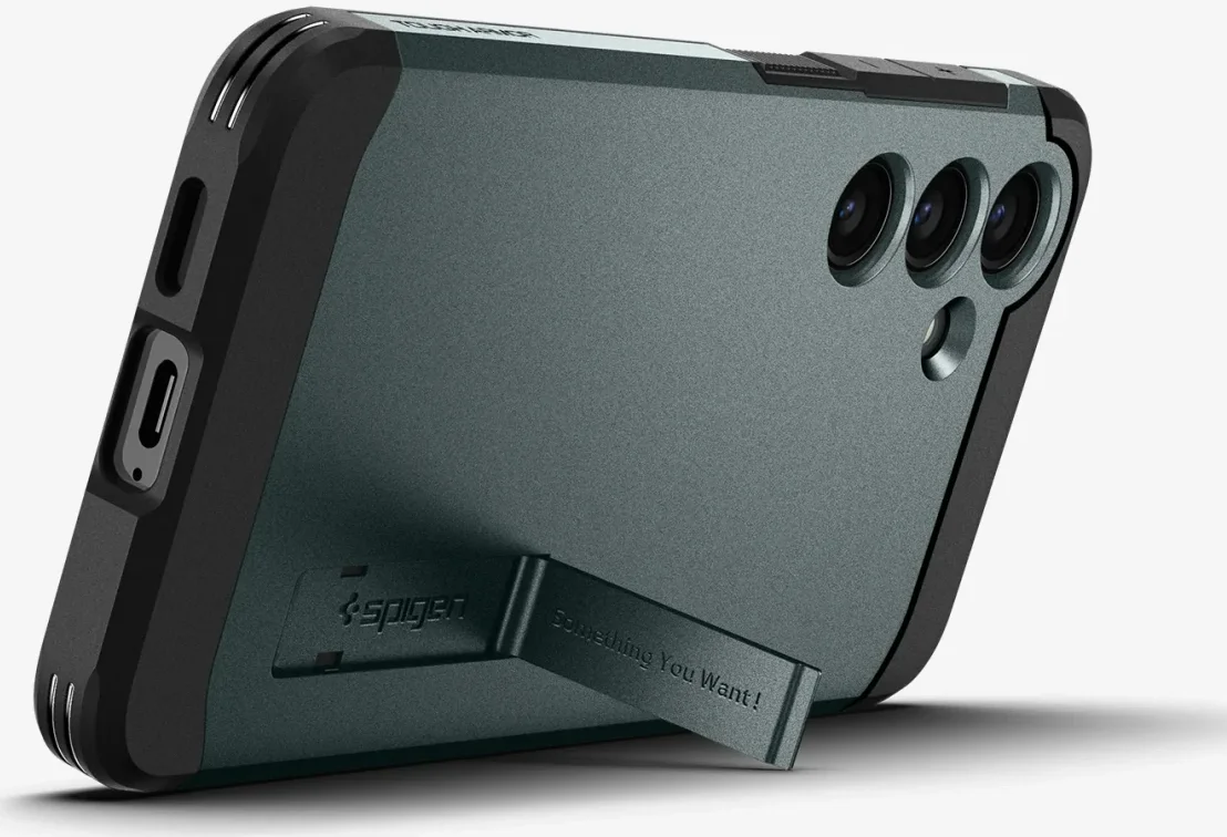 Spigen Tough Armor Samsung Galaxy S24 Plus Hoesje Back Cover Groen afbeelding 8