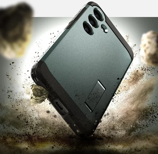 Spigen Tough Armor Samsung Galaxy S24 Plus Hoesje Back Cover Groen afbeelding 17