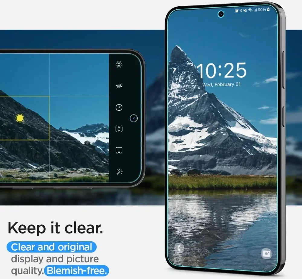 Spigen Neo Flex Solid Samsung Galaxy S24 Plus Screen Protector 2-Pack afbeelding 4