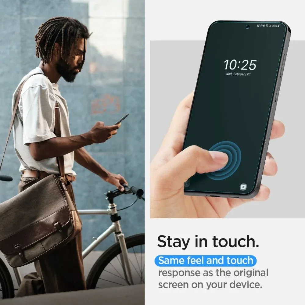 Spigen Neo Flex Solid Samsung Galaxy S24 Plus Screen Protector 2-Pack afbeelding 6