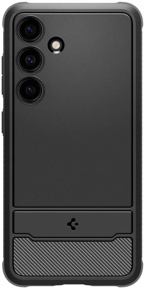 Spigen Rugged Armor Samsung Galaxy S24 Hoesje Back Cover Zwart afbeelding 9