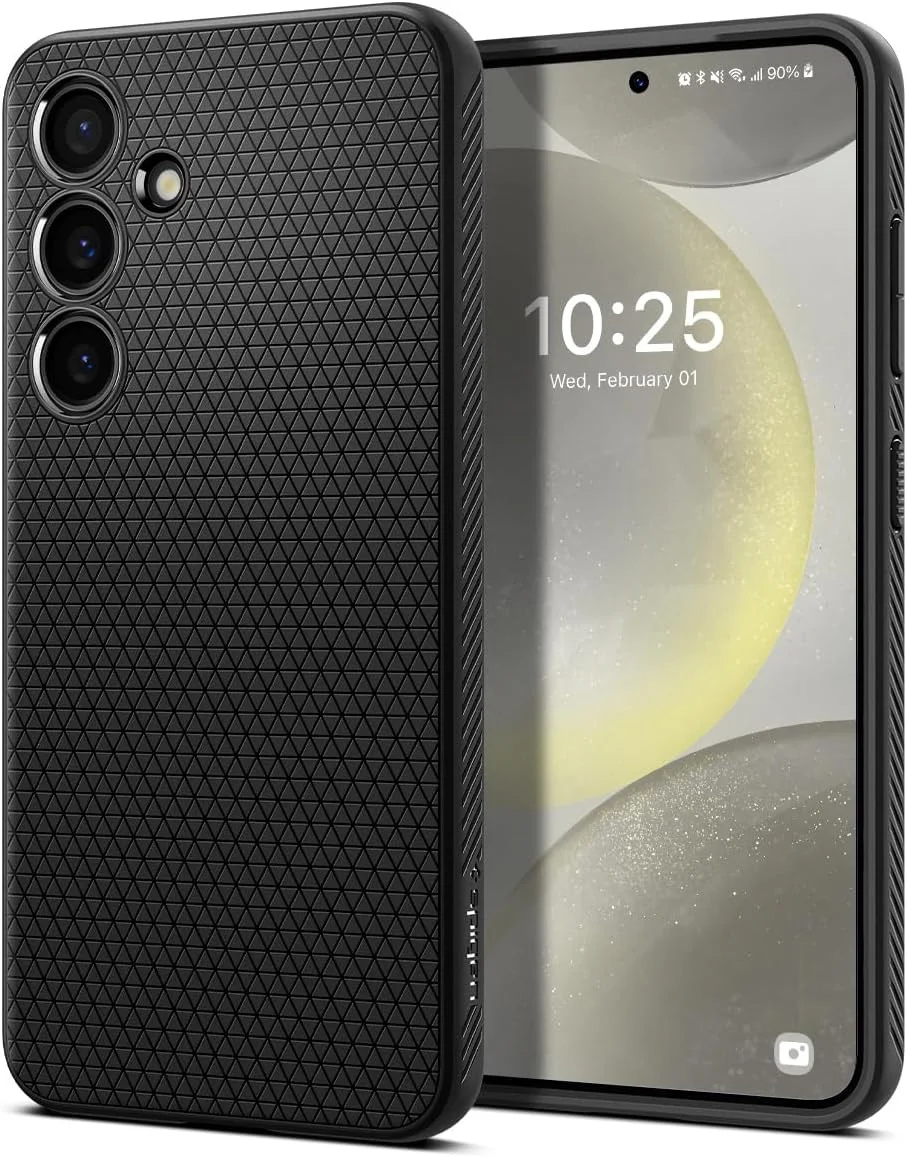 Spigen Liquid Air Samsung Galaxy S24 Hoesje Back Cover Zwart afbeelding 1