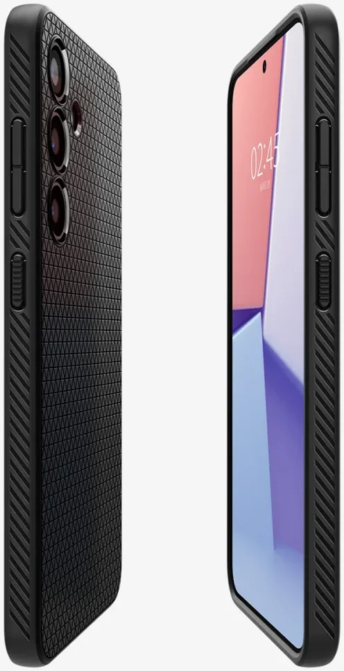 Spigen Liquid Air Samsung Galaxy S24 Hoesje Back Cover Zwart afbeelding 11