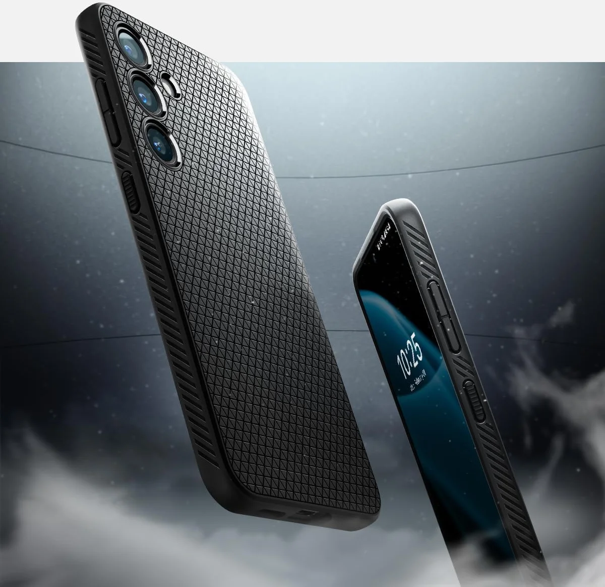 Spigen Liquid Air Samsung Galaxy S24 Hoesje Back Cover Zwart afbeelding 2