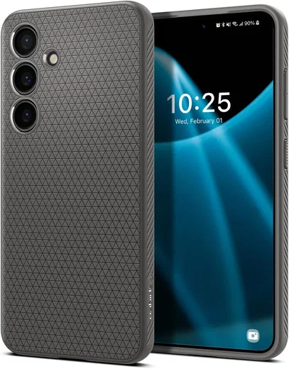 Spigen Liquid Air Samsung Galaxy S24 Hoesje Back Cover Grijs afbeelding 1