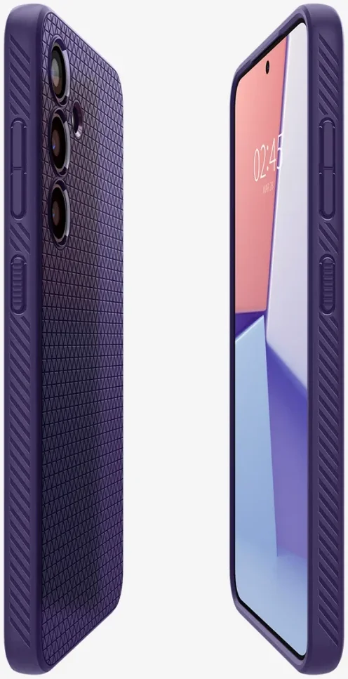 Spigen Liquid Air Samsung Galaxy S24 Hoesje Back Cover Paars afbeelding 8
