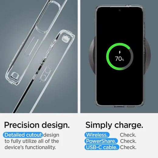 Spigen Liquid Crystal Samsung Galaxy S24 Hoesje Back Cover Transparant afbeelding 15