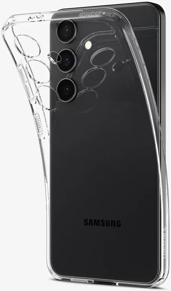 Spigen Liquid Crystal Samsung Galaxy S24 Hoesje Back Cover Transparant afbeelding 3