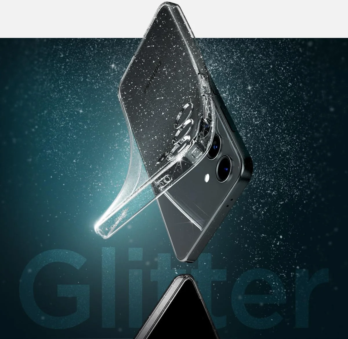 Spigen Liquid Crystal Samsung Galaxy S24 Hoesje Back Cover Glitter afbeelding 8