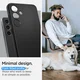 Spigen Thin Fit Samsung Galaxy S24 Hoesje Back Cover Zwart afbeelding 4