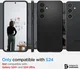 Spigen Thin Fit Samsung Galaxy S24 Hoesje Back Cover Zwart afbeelding 5