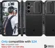 Spigen Optik Armor Samsung Galaxy S24 Hoesje Camera Slider Zwart afbeelding 7
