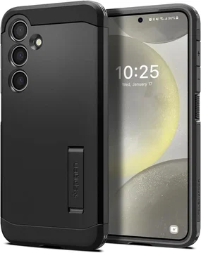 Spigen Tough Armor Samsung Galaxy S24 Hoesje Back Cover Zwart