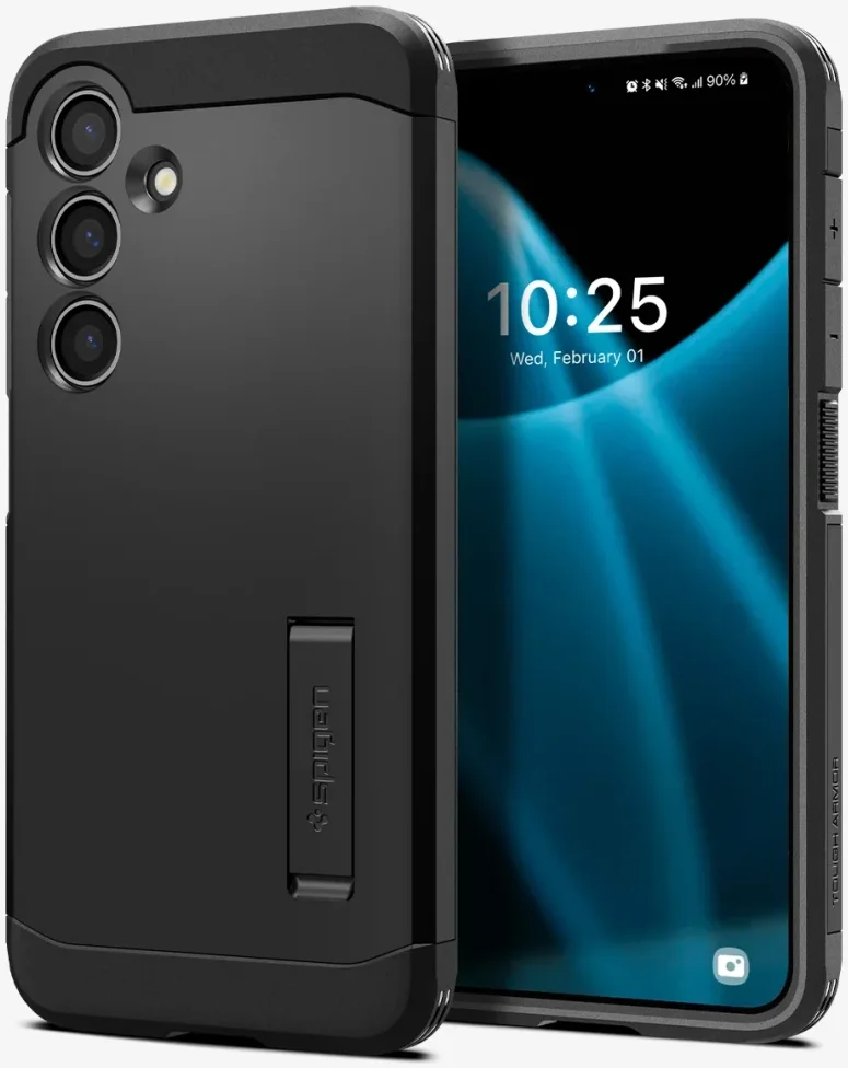 Spigen Tough Armor Samsung Galaxy S24 Hoesje Back Cover Zwart afbeelding 10