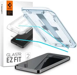 Spigen EZ Fit GLAS.tR Samsung Galaxy S24 Screen Protector 2-Pack afbeelding