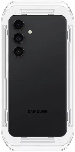 Spigen EZ Fit GLAS.tR Samsung Galaxy S24 Screen Protector 2-Pack afbeelding 11