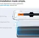 Spigen EZ Fit GLAS.tR Samsung Galaxy S24 Screen Protector 2-Pack afbeelding 4