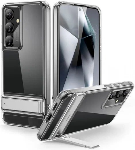 ESR Air Shield Boost Samsung Galaxy S24 Hoesje Kickstand Transparant afbeelding 1