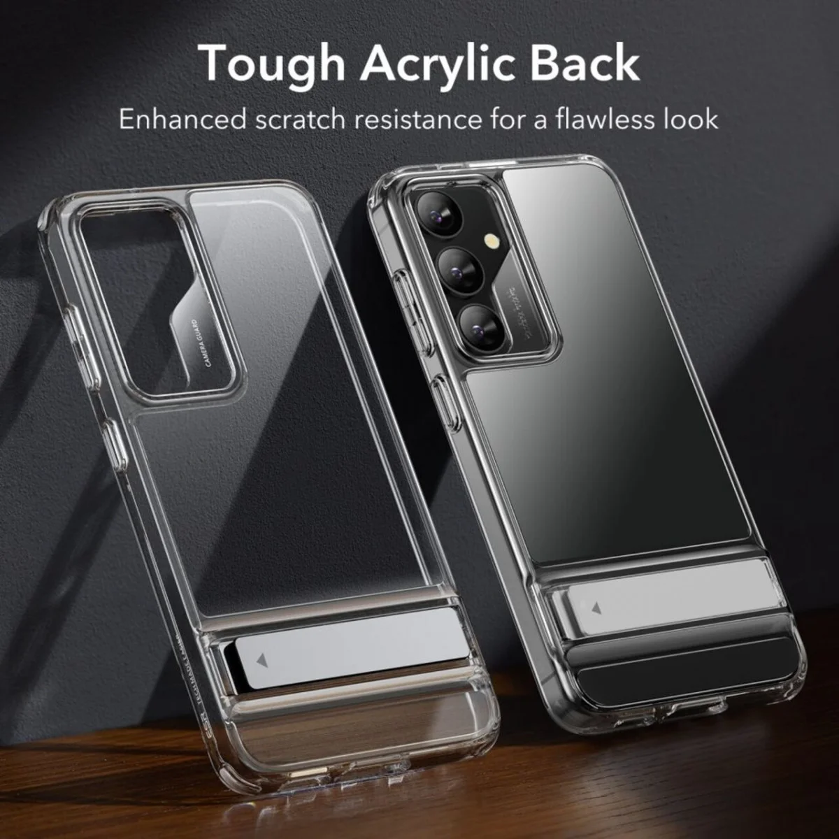 ESR Air Shield Boost Samsung Galaxy S24 Hoesje Kickstand Transparant afbeelding 6