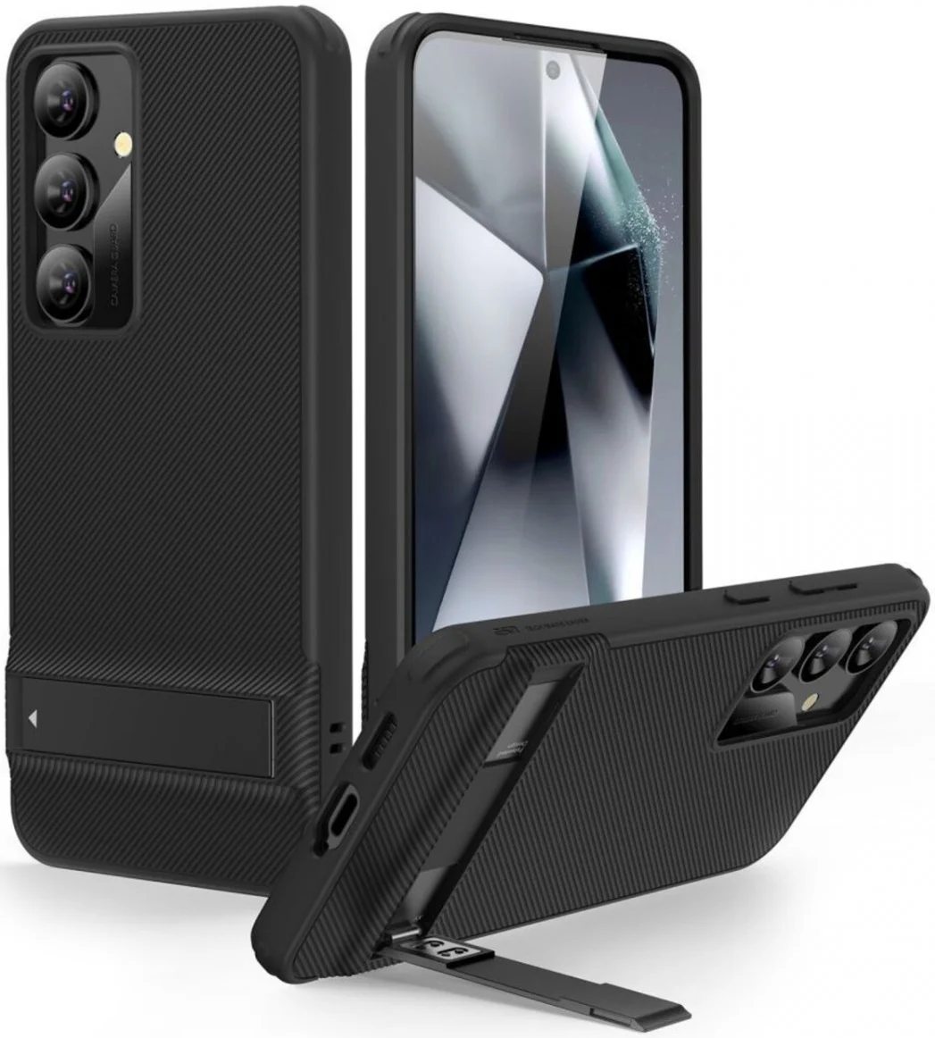 ESR Air Shield Boost Samsung Galaxy S24 Hoesje Kickstand Zwart afbeelding 1