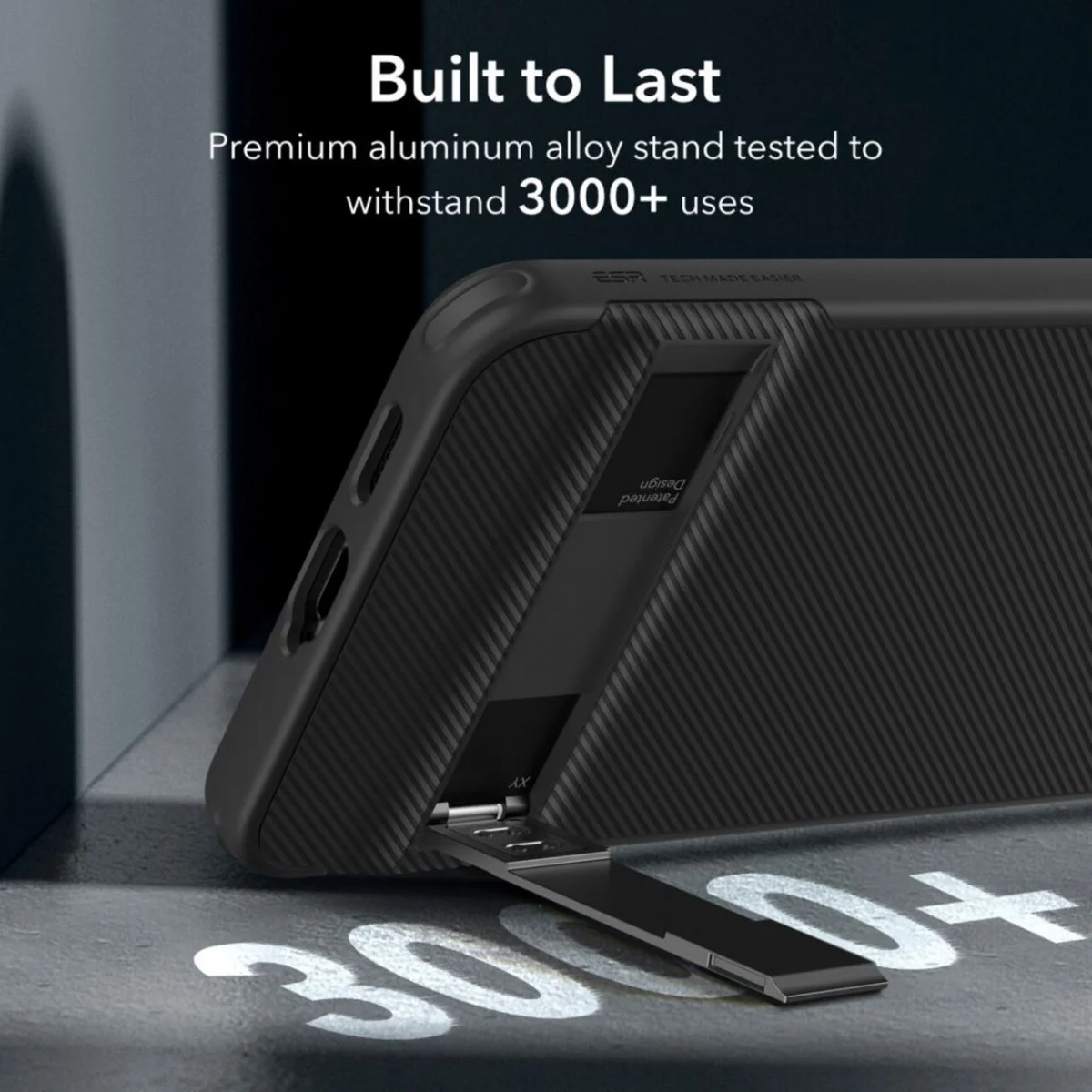ESR Air Shield Boost Samsung Galaxy S24 Hoesje Kickstand Zwart afbeelding 5