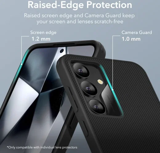 ESR Air Shield Boost Samsung Galaxy S24 Hoesje Kickstand Zwart afbeelding 7