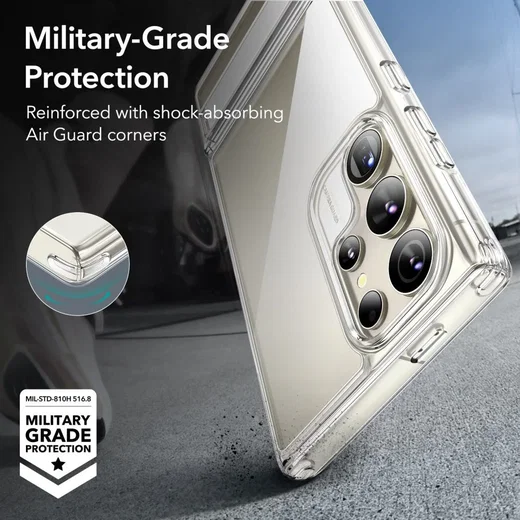 ESR Air Shield Samsung Galaxy S24 Ultra Hoesje Kickstand Transparant afbeelding 3