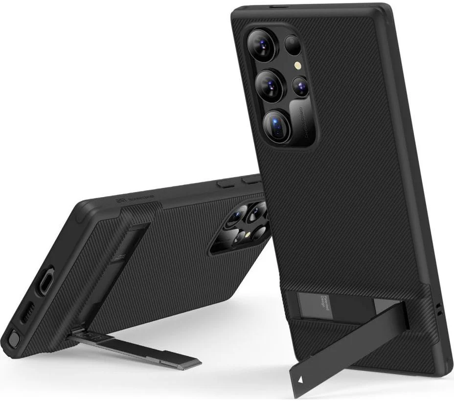 ESR Air Shield Samsung Galaxy S24 Ultra Hoesje Kickstand Zwart afbeelding 2
