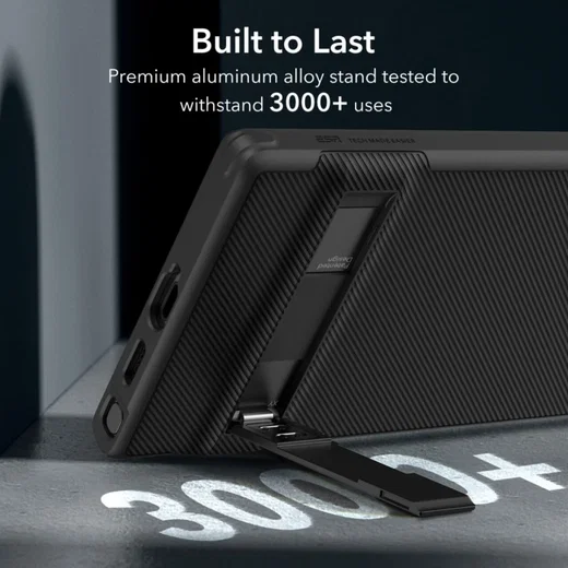 ESR Air Shield Samsung Galaxy S24 Ultra Hoesje Kickstand Zwart afbeelding 5