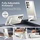 ESR Air Shield Samsung Galaxy S24 Ultra Hoesje Kickstand Transparant Grijs afbeelding 3