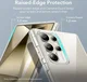 ESR Air Shield Samsung Galaxy S24 Ultra Hoesje Kickstand Transparant Grijs afbeelding 5