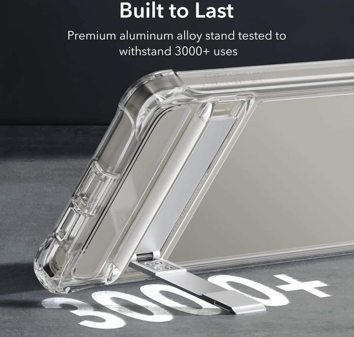 ESR Armor Kickstand Samsung Galaxy S24 Ultra Hoesje Transparant afbeelding 7