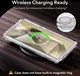 ESR Armor Kickstand Samsung Galaxy S24 Ultra Hoesje Transparant afbeelding 8