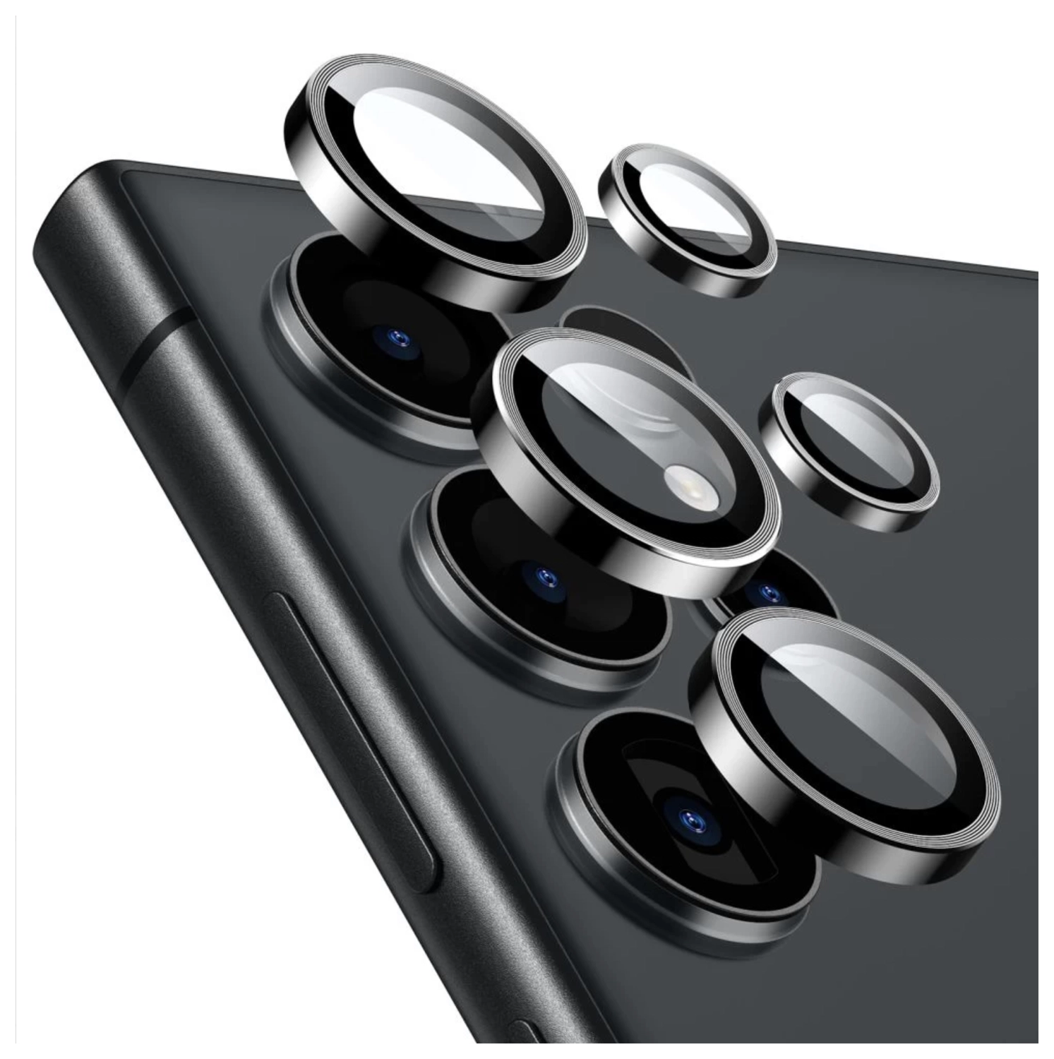ESR Samsung Galaxy S24 Ultra Camera Lens Protector Zwart afbeelding 10