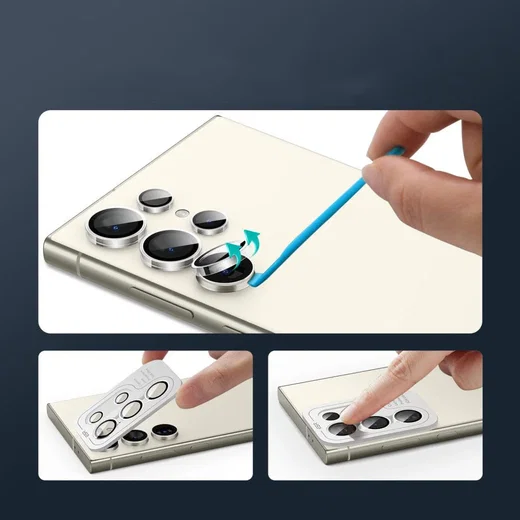 ESR Samsung Galaxy S24 Ultra Camera Lens Protector Transparant afbeelding 7