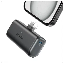Anker Nano (22.5W) 5.000 mAh Mini Powerbank met USB-C Connector Zwart afbeelding