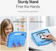 Dux Ducis Panda Samsung Galaxy Tab A11 Plus/Tab A9 Plus Kinder Tablethoes Blauw afbeelding 6