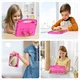 Dux Ducis Panda Samsung Galaxy Tab A11 Plus/Tab A9 Plus Kinder Tablethoes Roze afbeelding 9